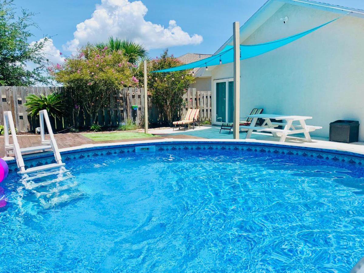 Sea Salt Vacation Home, Private Pool - Walk To Beach 巴拿马城 外观 照片