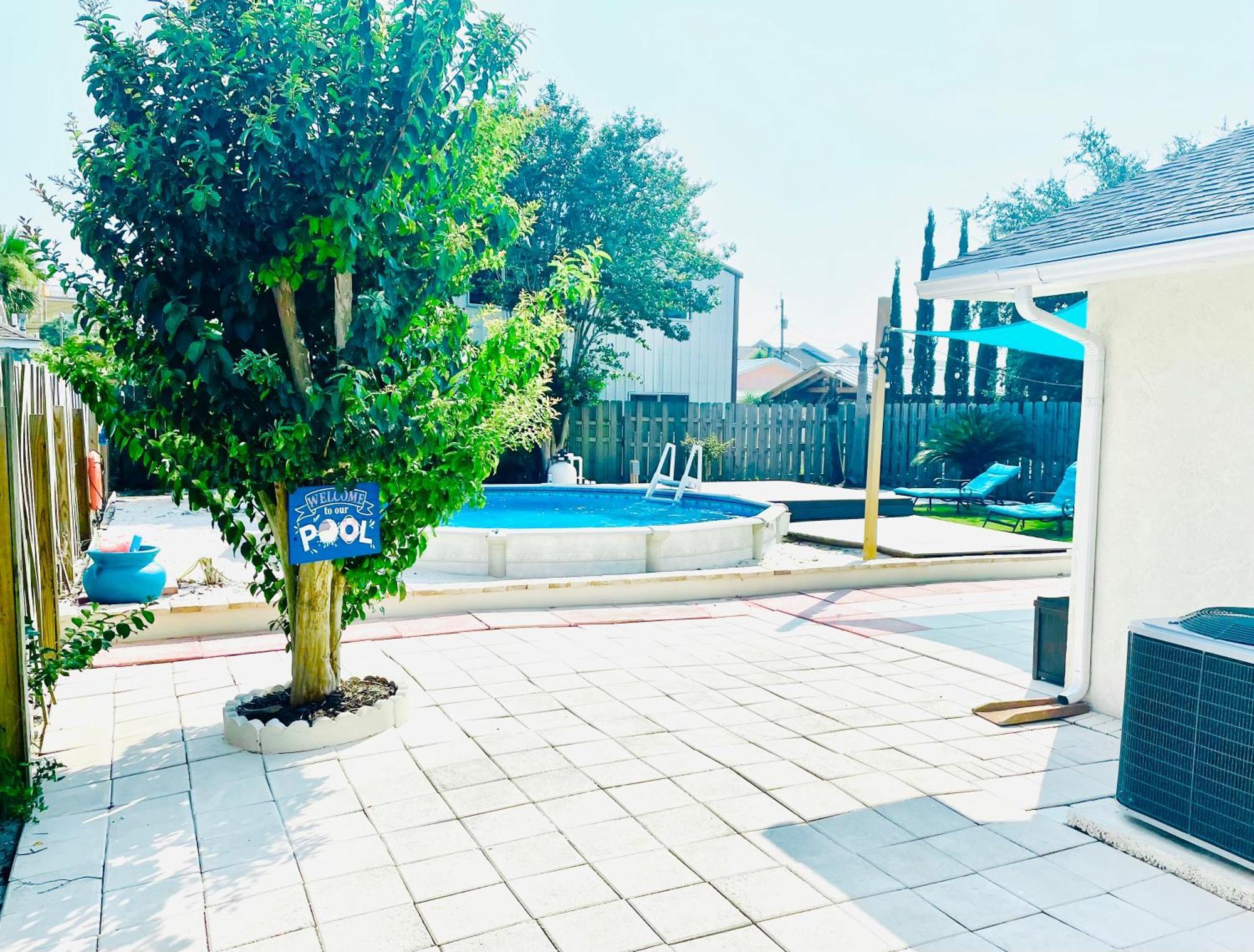 Sea Salt Vacation Home, Private Pool - Walk To Beach 巴拿马城 外观 照片