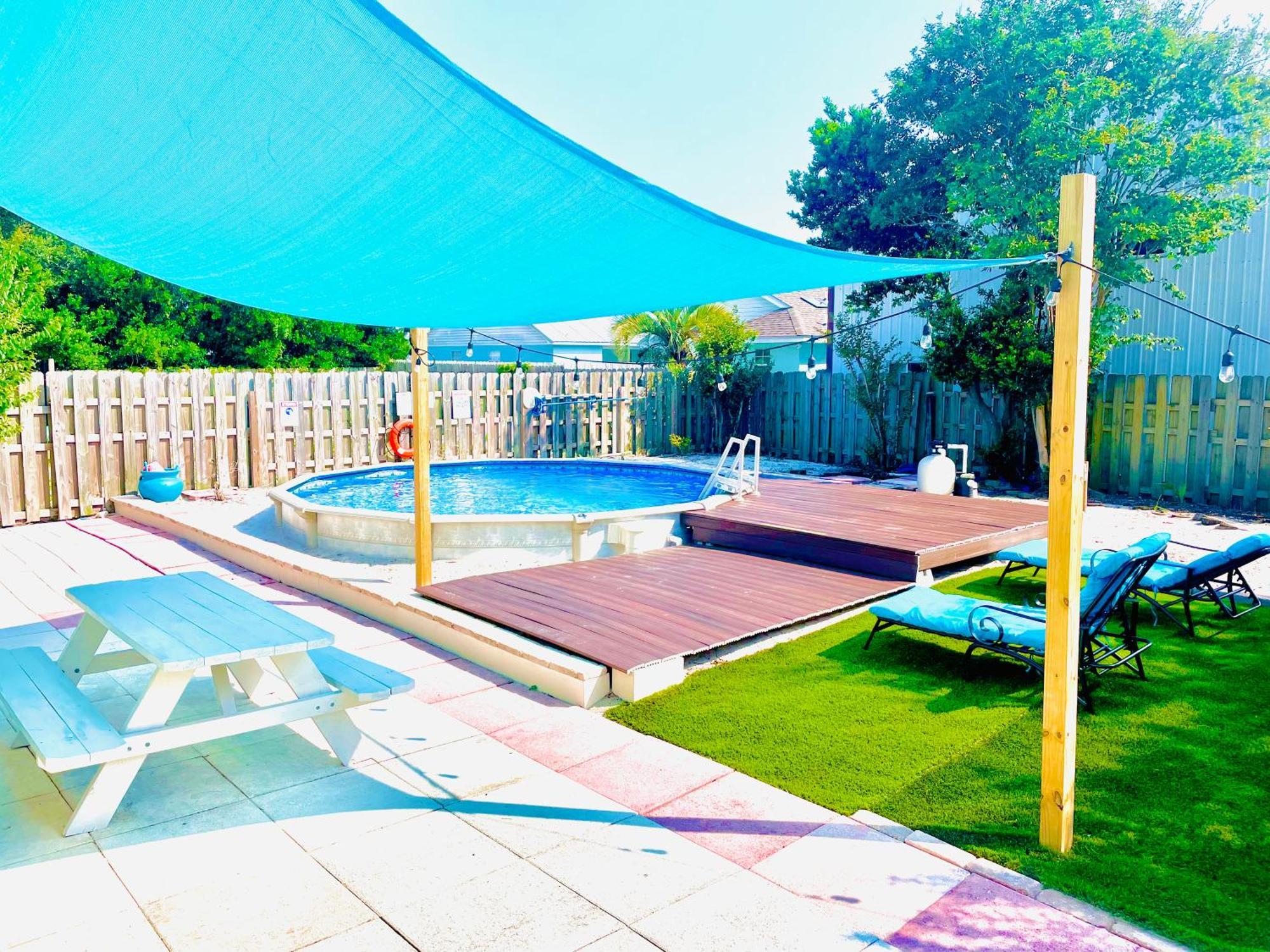 Sea Salt Vacation Home, Private Pool - Walk To Beach 巴拿马城 外观 照片